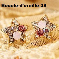 Boucle-D'oreille étoile