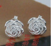 Boucle-d'oreille fleur