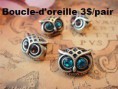 Boucle-D'oreille hibou