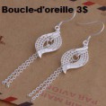 Boucle-d'oreille en argent